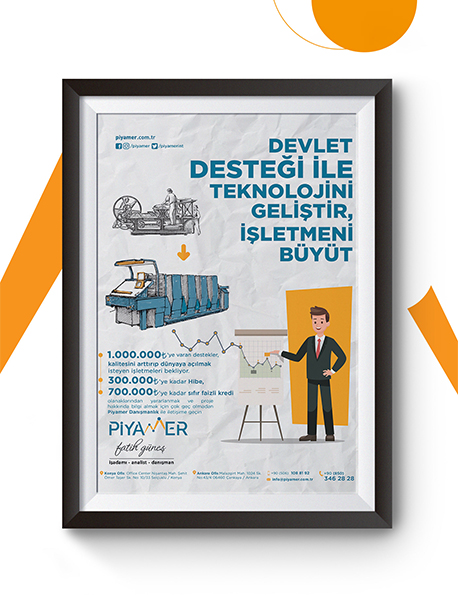 Piyamer Yatırım Gazete ve Dergi İlan Çalışması